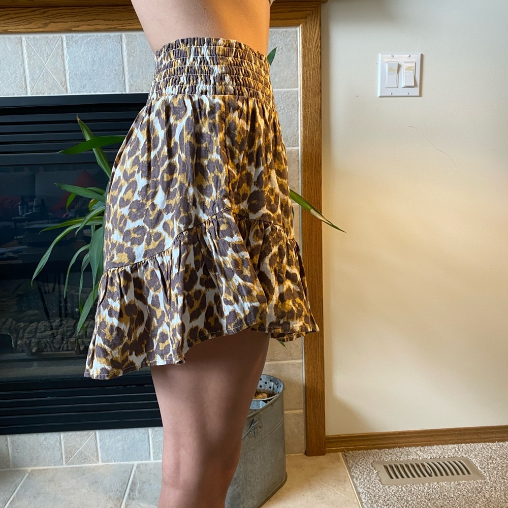 Aerie Linen Skirt